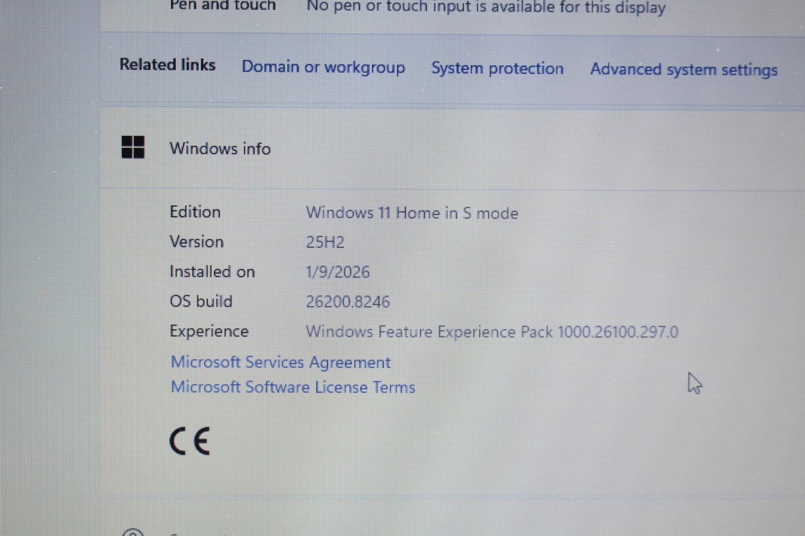 HP 14-dq3140nr 14″ Laptop Intel Celeron N4500 4GB RAM 64GB Win 11
