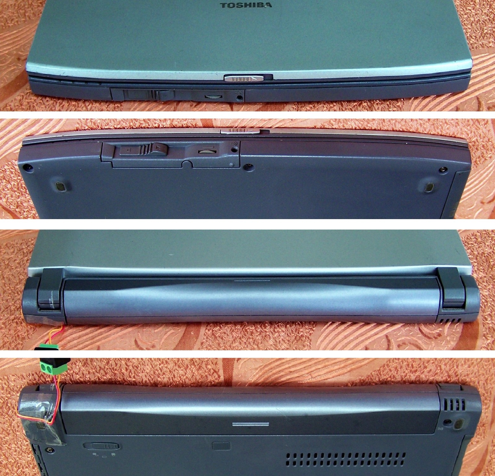 Win95 Toshiba Portege 3110CT Pentium 2, 300MHz 64MB 4GB Floppy Dos-ΝΟ armada cds