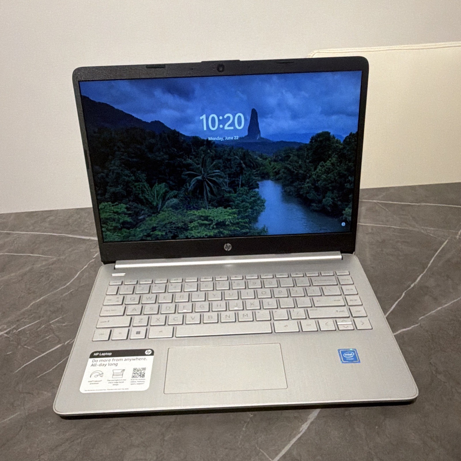 HP Notebook 14in Intel Celeron 1.10GHz 4GB RAM Windows 11 Home Silver