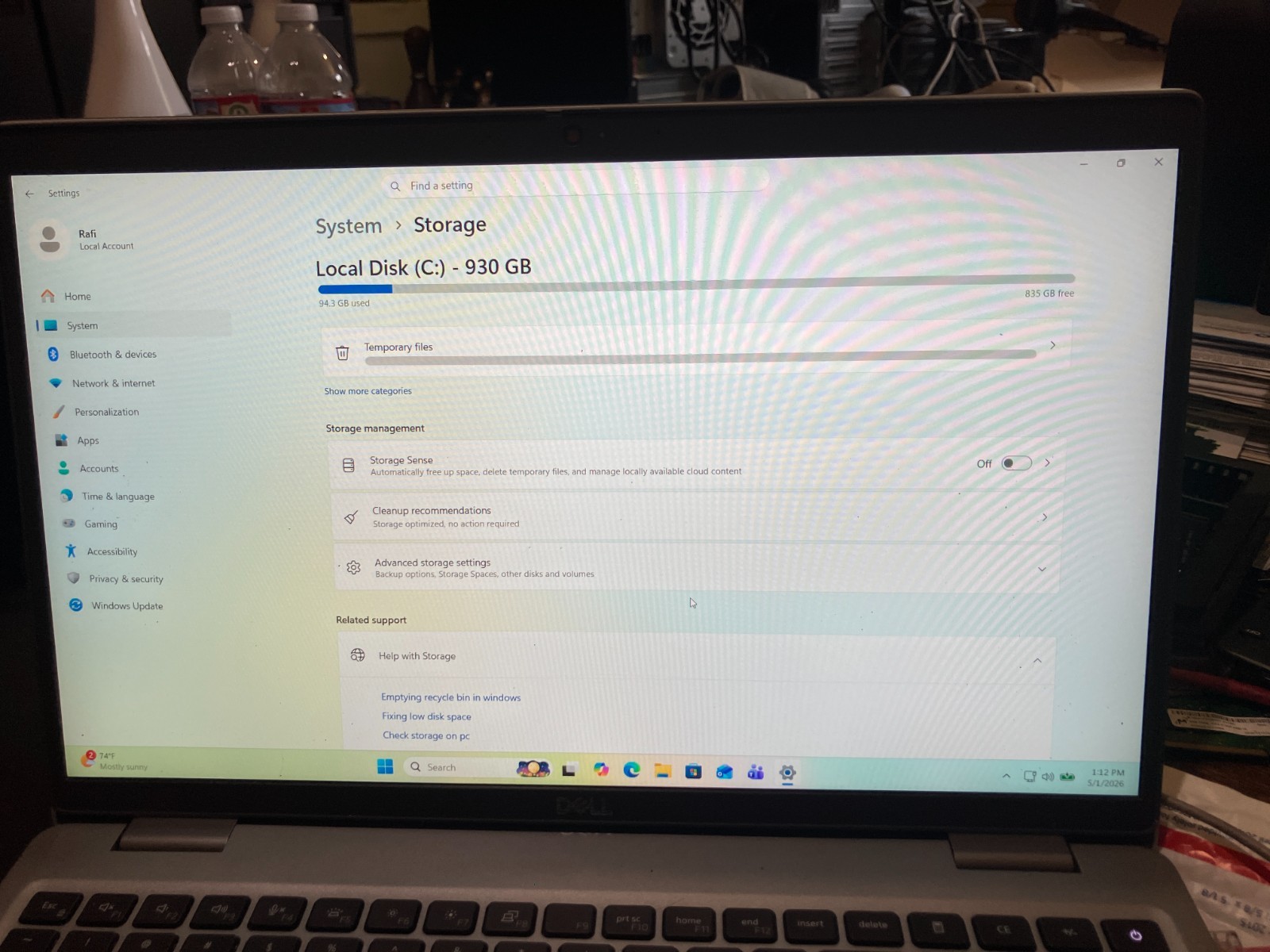 Dell Precision 3561 Core i5-11500H 2.90GHz 16GB 1TB WD SN850X 4×4.0 NVMe SSD W11
