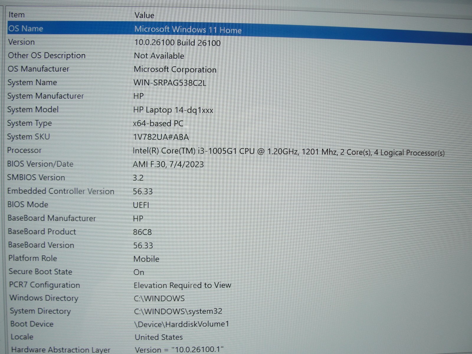 HP 14-DQ1043CL 14″ FHD Intel Core i3-1005G1 1.2GHz 8GB RAM 256GB SSD +Charger