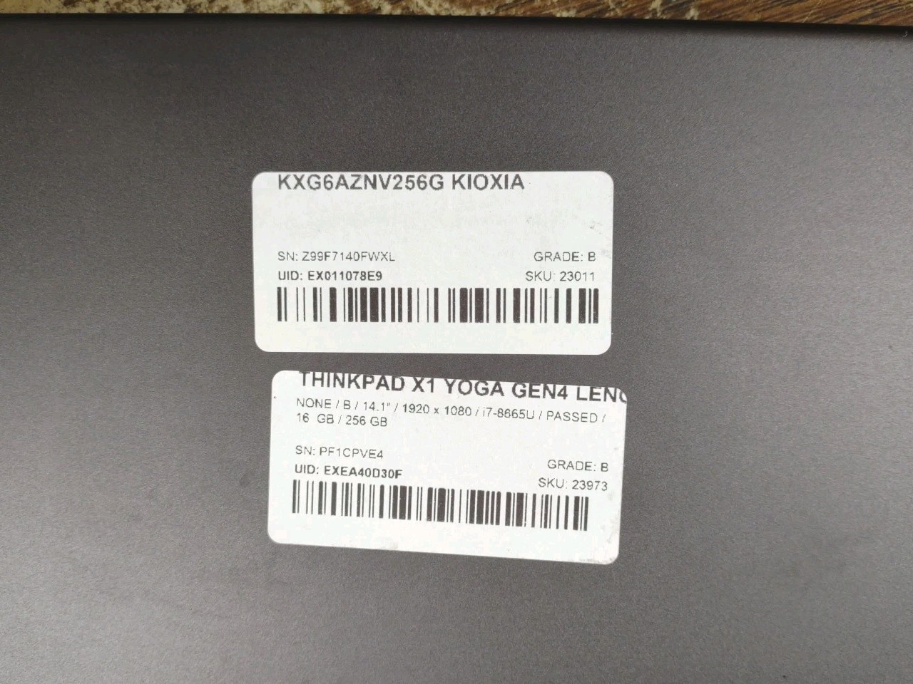 Lenovo ThinkPad X1 Yoga 4th Gen 14″ W/16GB, 256GB, i7-8665U, Touch, Stylus.