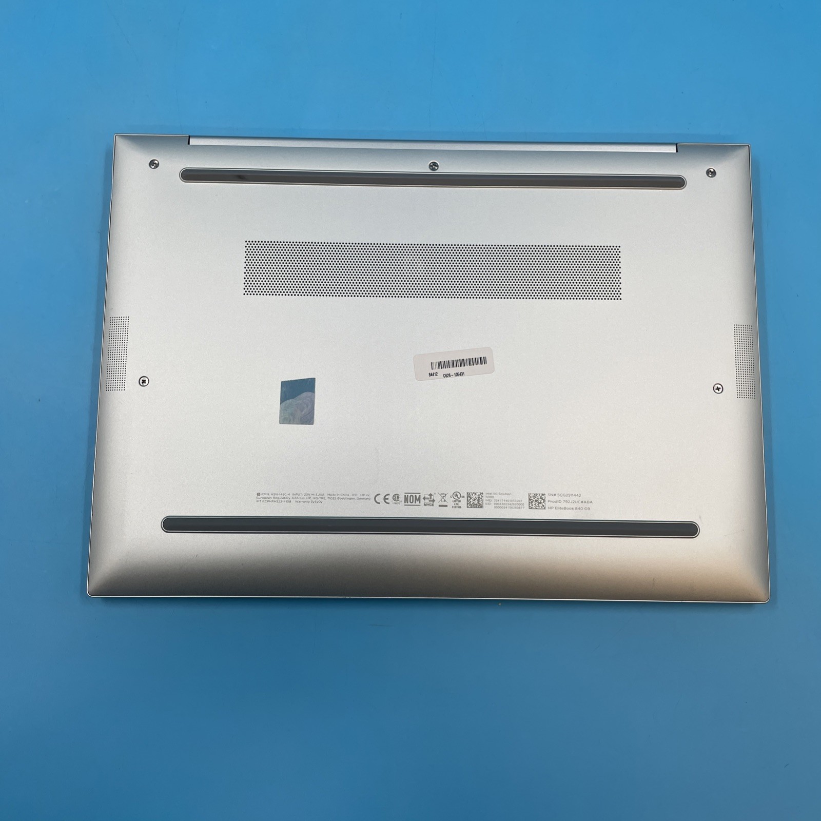 HP EliteBook 840 G9 | i5-1245U | 32GB RAM | 512GB SSD | WIN 11 PRO | 78% BATTERY