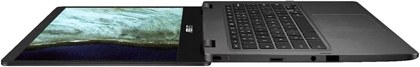 ASUS Intel Celeron N3350 4GB Memory 32GB eMMC 14-Inch Chromebook Slate Black