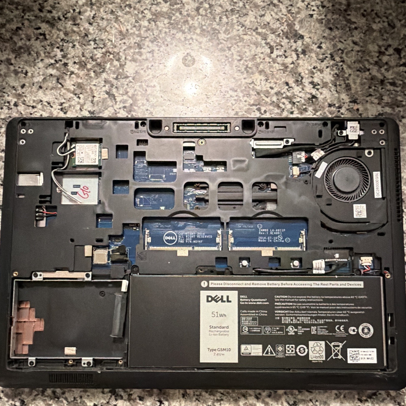 Dell Latitude E5550 15.6in i5-5300U 2.30/HDD+SSD Black Laptop (See Description)