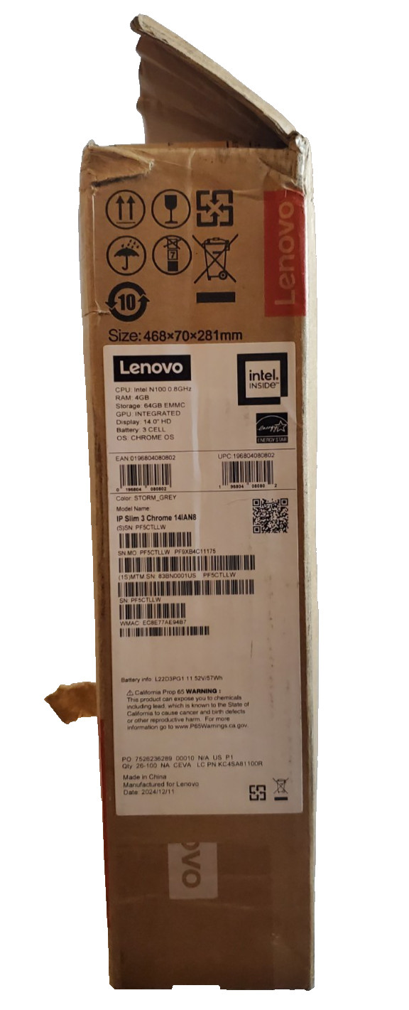 LENOVO IP SLIM CHROME 14IAN8
