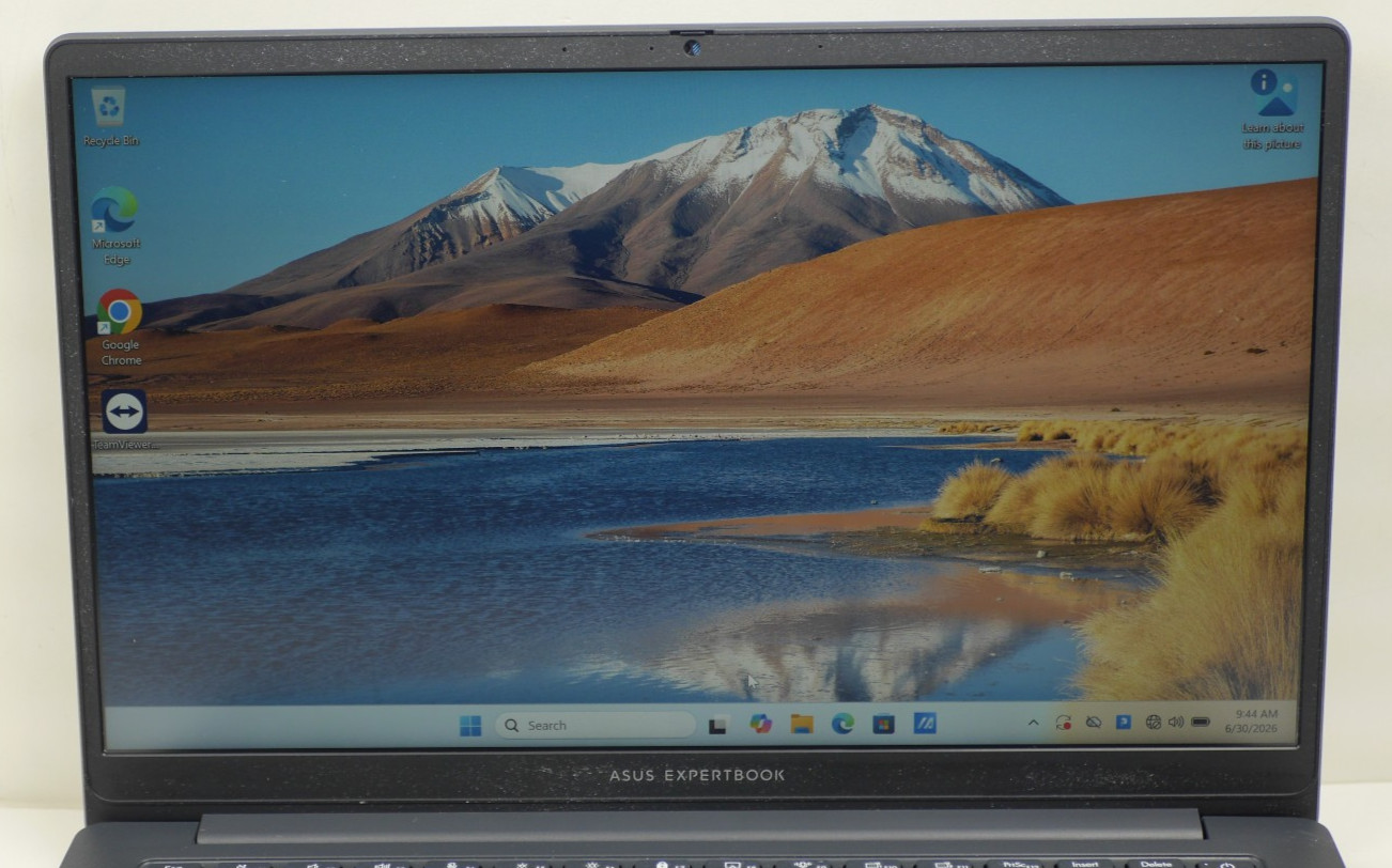 Asus ExpertBook B1403CTA 14″ Laptop 128GB SSD 0.8GHz 4GB Intel N150 Win 11 Pro
