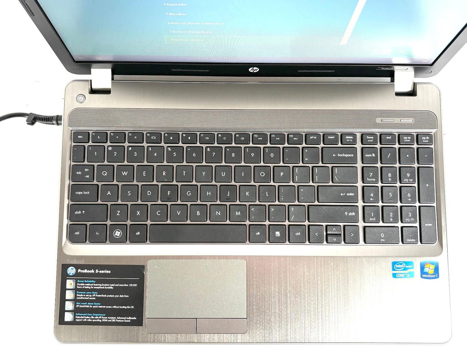 HP ProBook 4530s 15.6″ HD 2.2GHz i3 4GB RAM 500GB HDD Windows 10