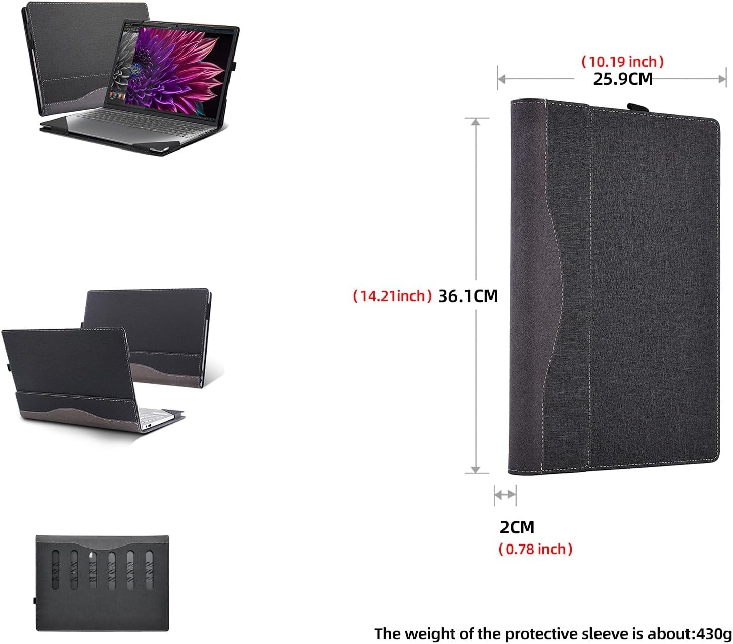 Laptop Cover for Lenovo Yoga Pro 9i (16″ Intel) All-Inclusive Drop-Proof Case