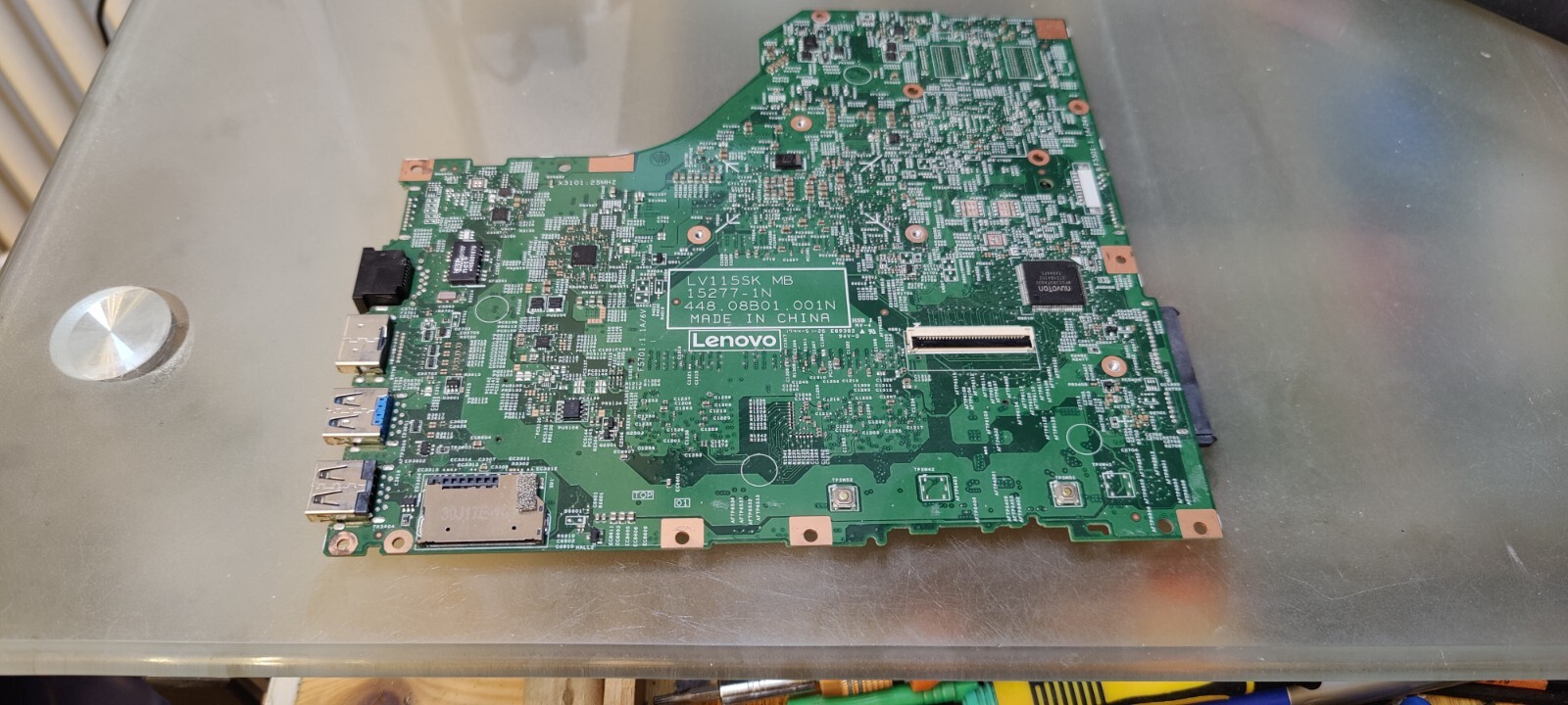LENOVO V110-15 MOTHERBOARD 448.08B01.001N I3-6006U INTEL UHD 520 4GB RAM