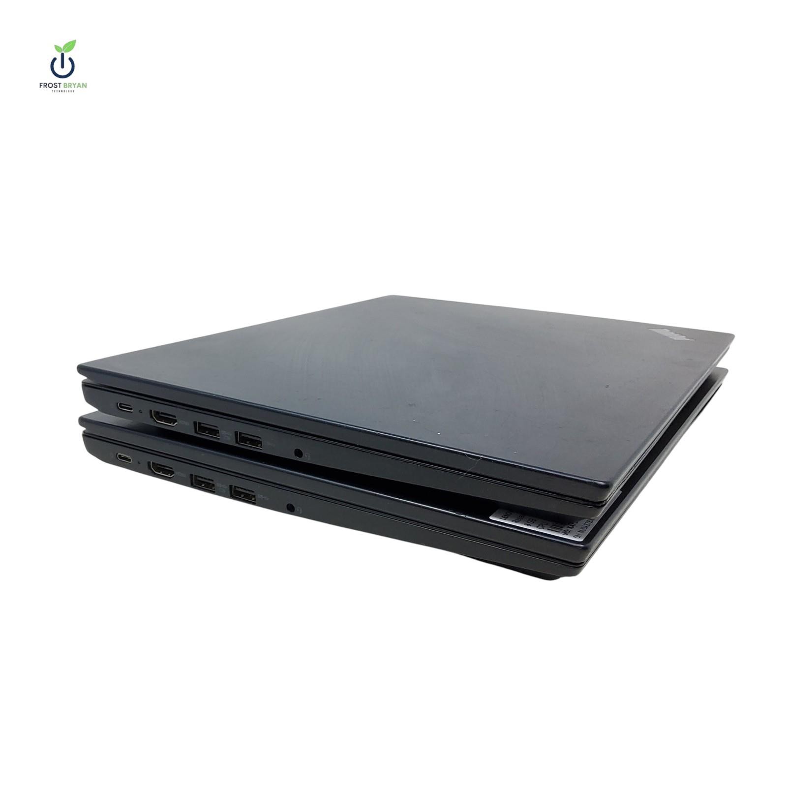 Lot of 2 THINKPAD E490 i5-8265U@1.60GHz 8GB No SSD/OS For Parts [READ]