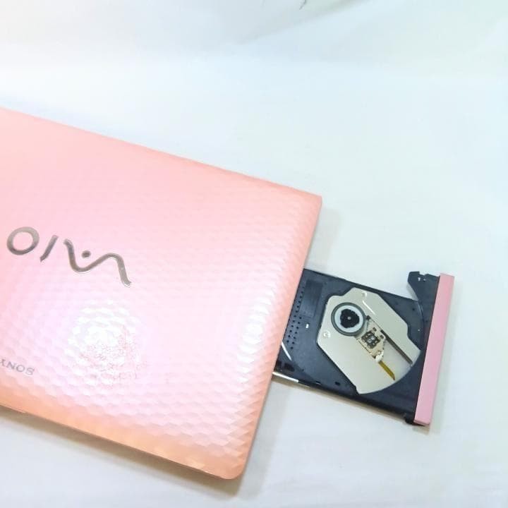 SONY VAIO E Pink Intel i5 2410M Windows 11 Home SSD128G 8GB DVD Used