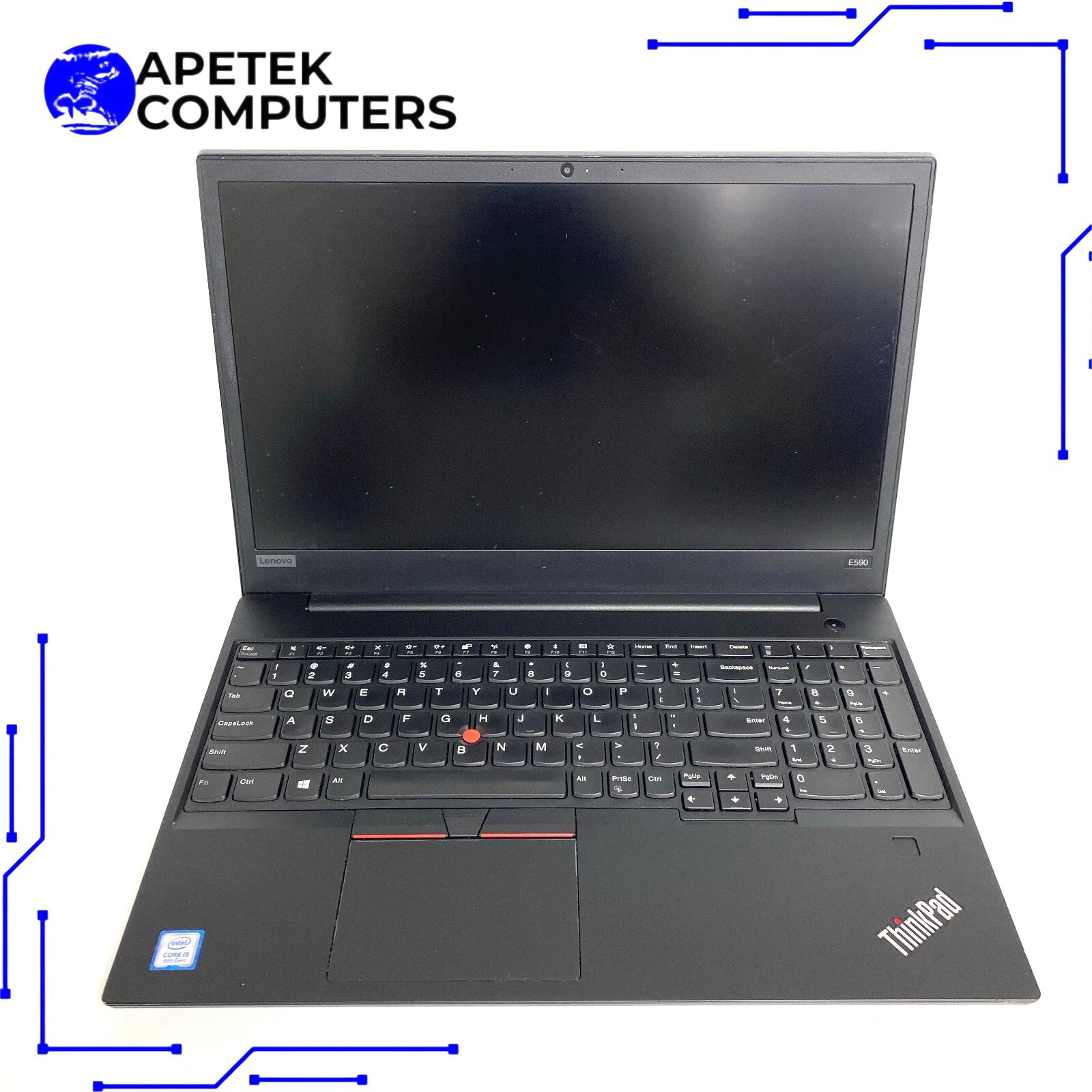 Lenovo ThinkPad E590 1.6 GHz i5-8265U 8GB RAM 256GB NVME 500 GB HD Win 11
