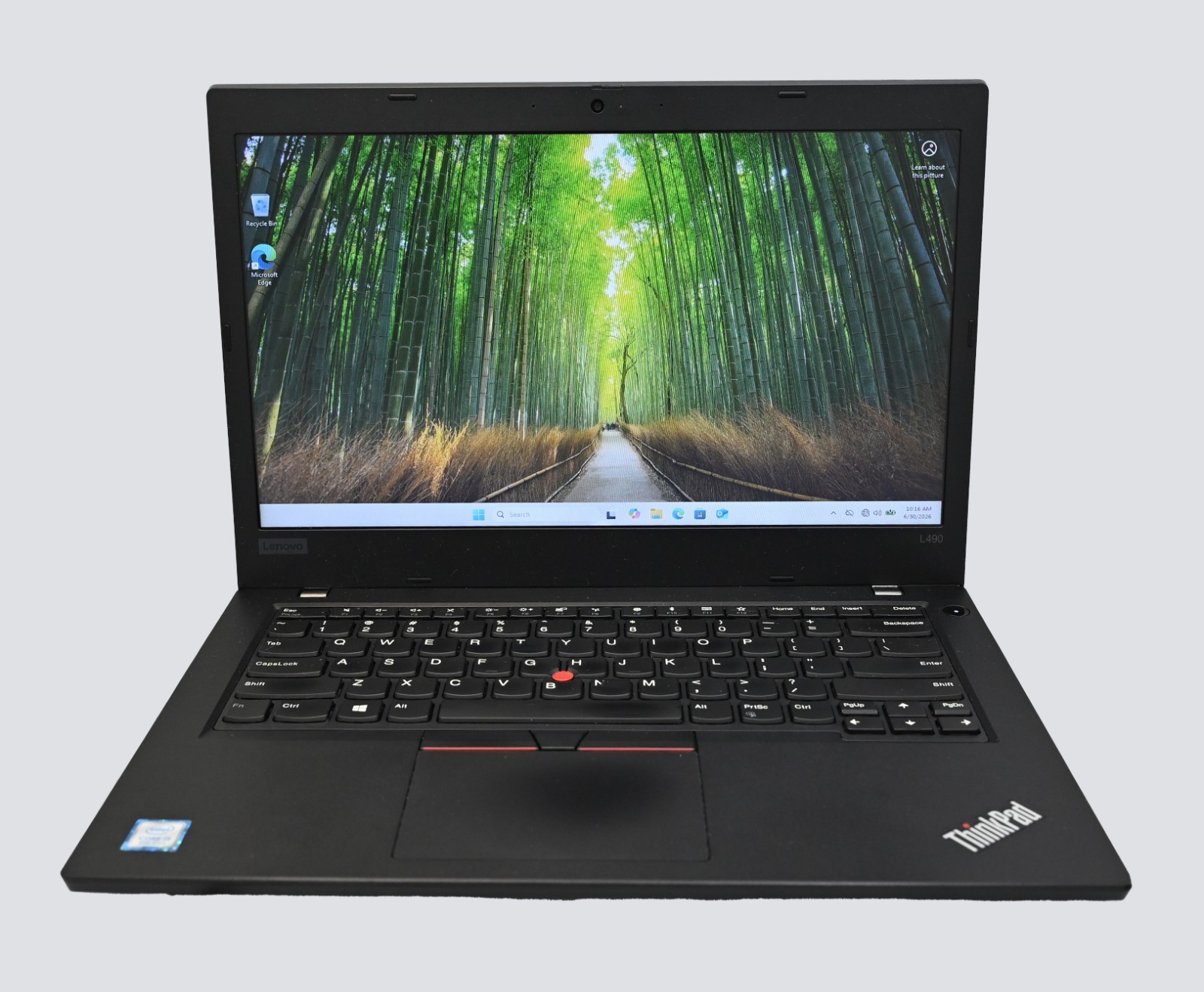 Lenovo Thinkpad L490 i5-8265u 1.6GHz 8GB RAM 256GB SSD – Windows 11 Pro