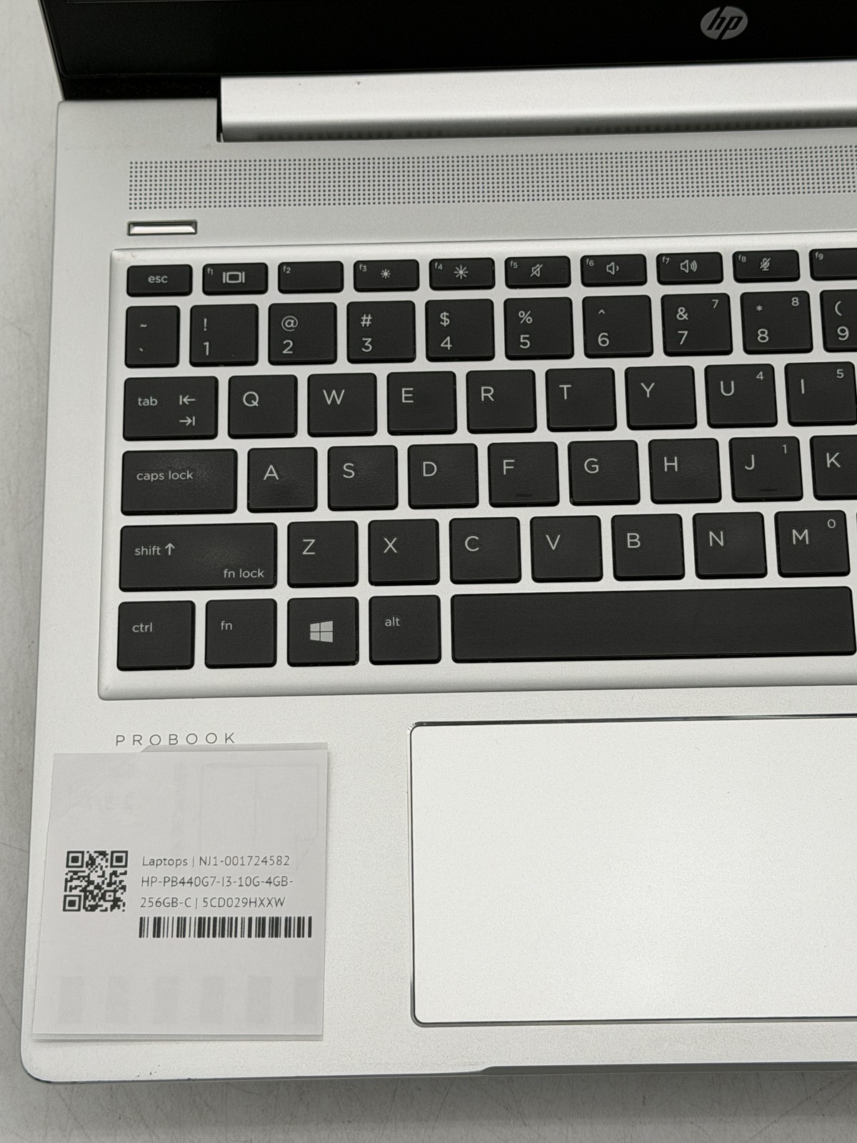 HP ProBook 440 (G7) 14in i3-10110U 4GB 256GB No OS Read