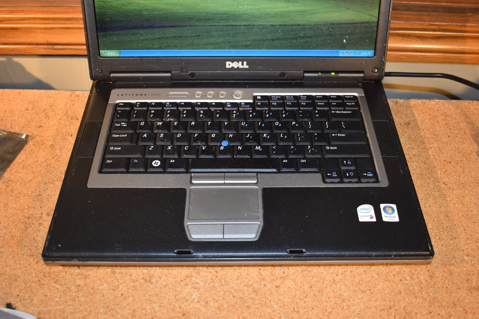 Dell Latitude D820 Core Duo T7600 3GB Windows XP Pro 32-bit 64GB SSD Serial Port