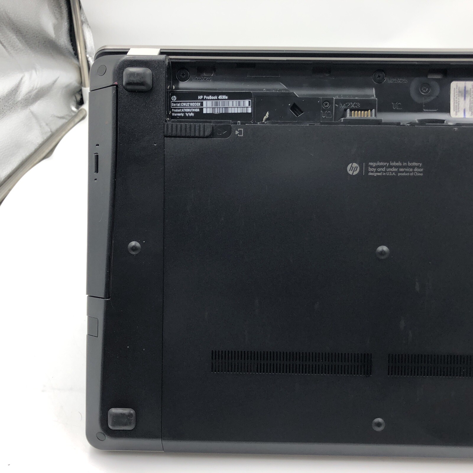 HP Probook 4530s Laptop i3-2350M 2.5GHZ 4GB NO HDD/OS/Battery Bad GPU/Board PART