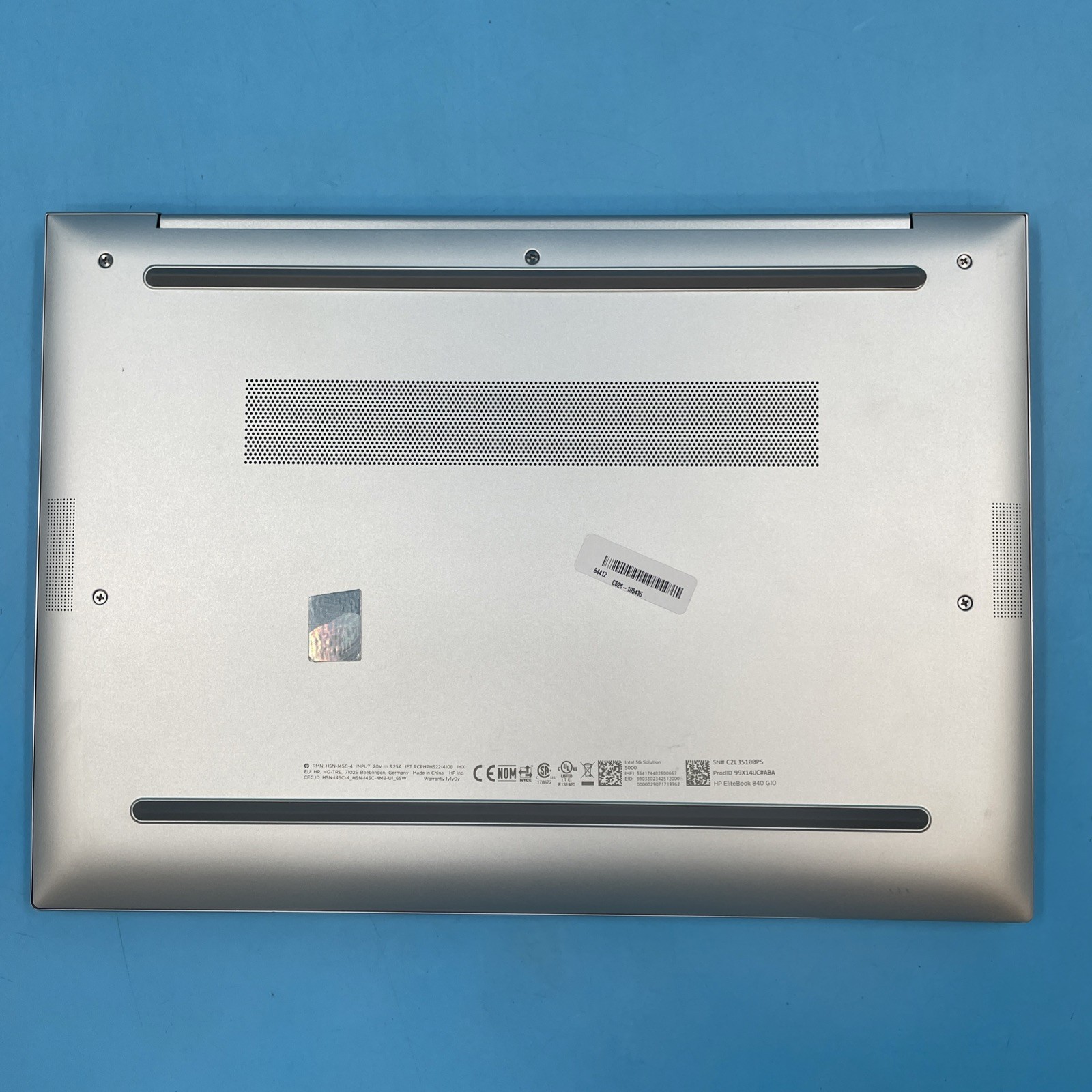 HP EliteBook 840 G10 | i5-1345U | 16GB RAM | 256GB SSD | WIN 11 PRO | 76% BATT