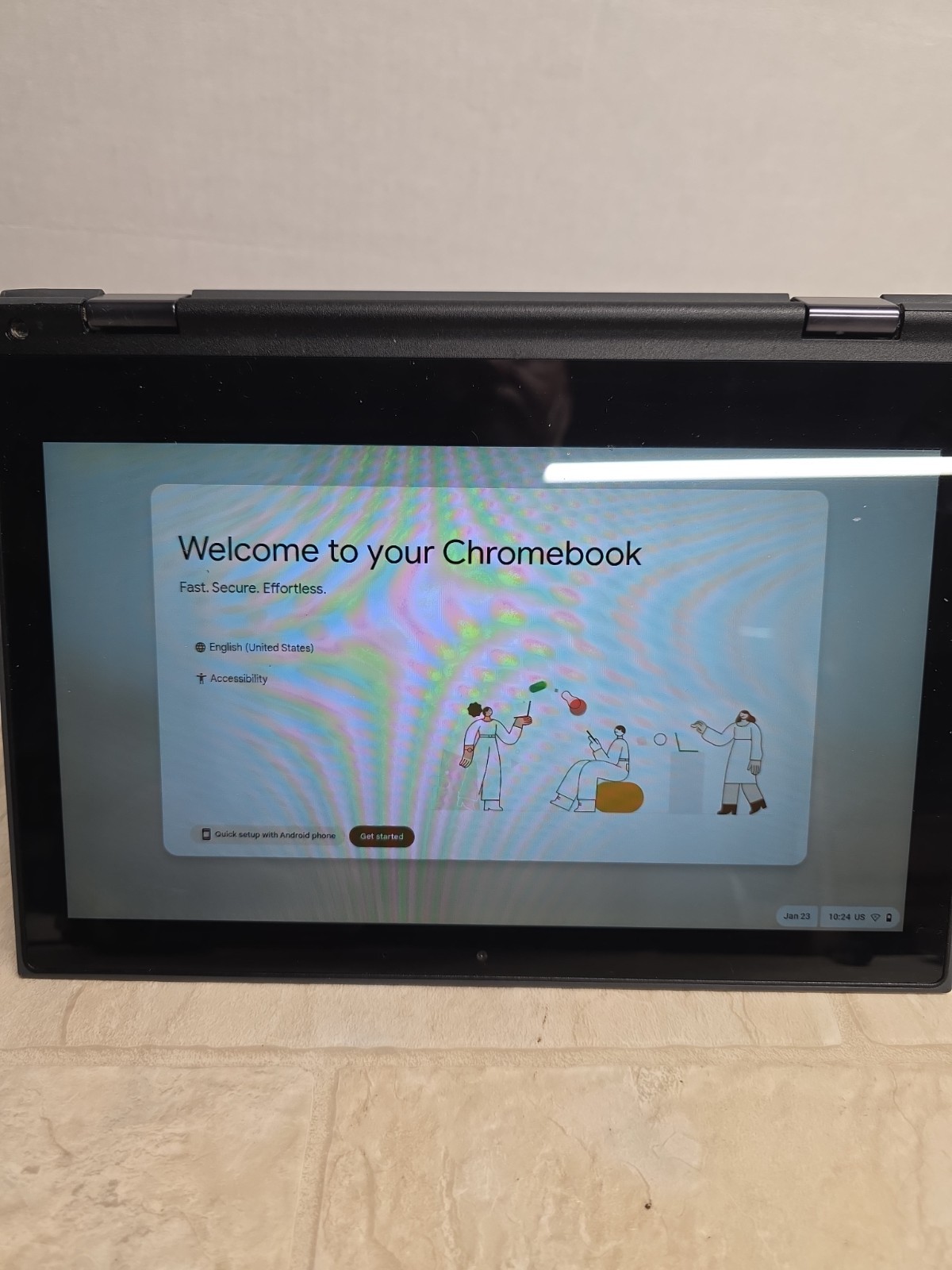 Lenovo (Chromebook) 500e Gen2 81MC004WUS 4GB 32GB WiFi 2 In 1 Touchscreen