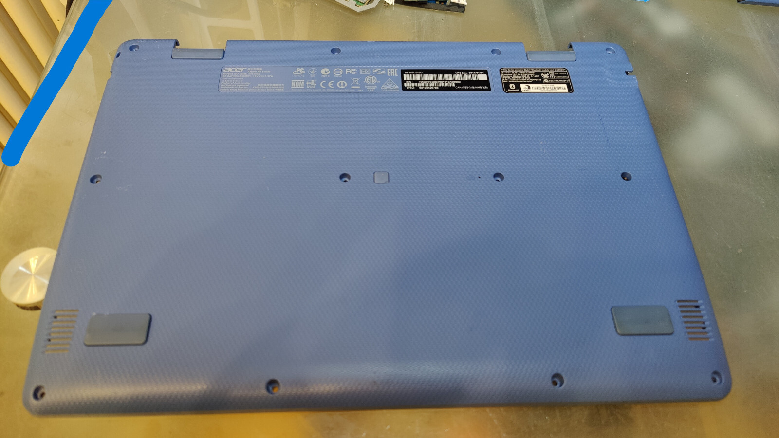 Acer R3 R3-131T Bottom Case Bottom Case HHA46006505000