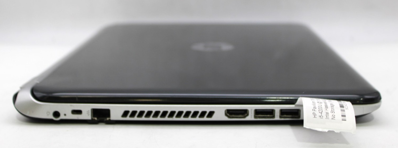 HP Pavilion 15 i5-4200U@1.6GHz 8GB DDR3 NO STORAGE OR OS *USED/TESTED*