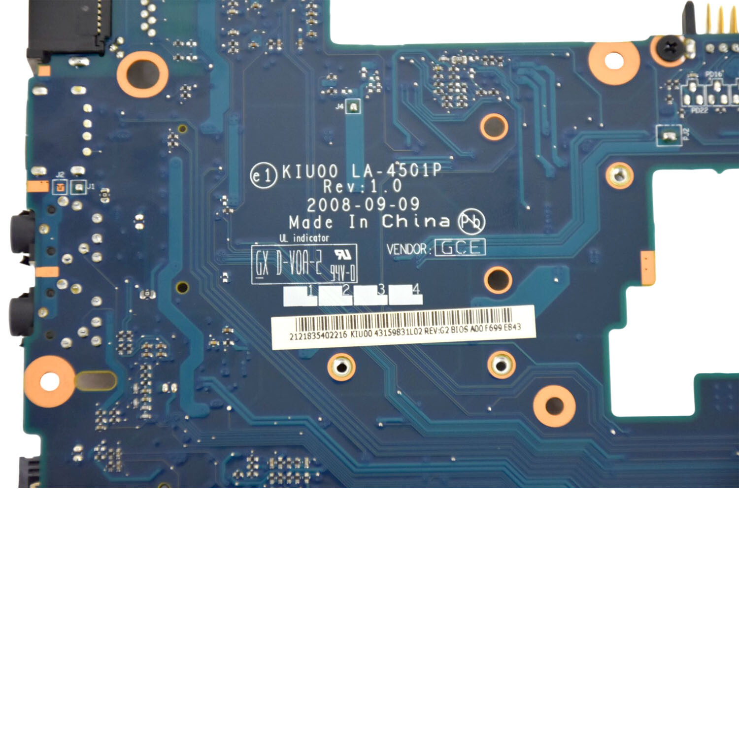 OEM Dell Inspiron 12 1210 Series Laptop Mini Motherboard U667H CN-0U667H