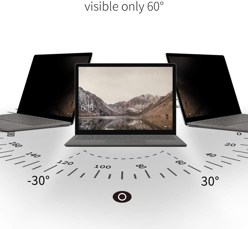 Microsoft Surface Laptop 3/4/5 th Gen 13.5 inch Fully Removable Privacy Screen F