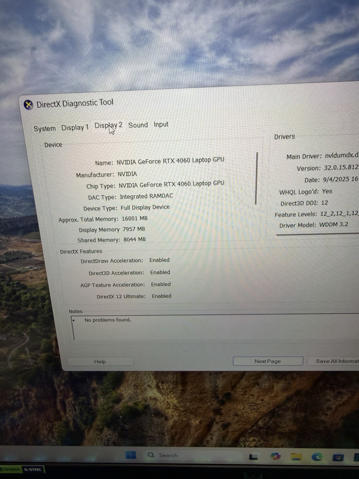 Acer Predator Helios Neo 16 PHN16-72 i9-14900HX 2.2GHz 16GB RAM 1TB SSD RTX 4060