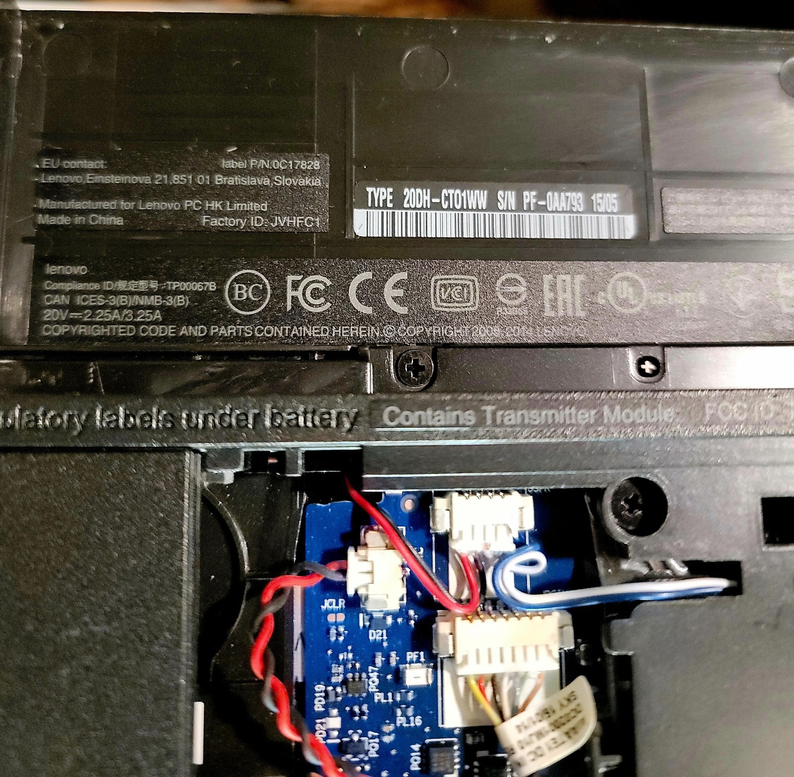 Lenovo ThinkPad E555 AMD A6-3600 2.10GHz 15.6 Parts Screen Keyboard