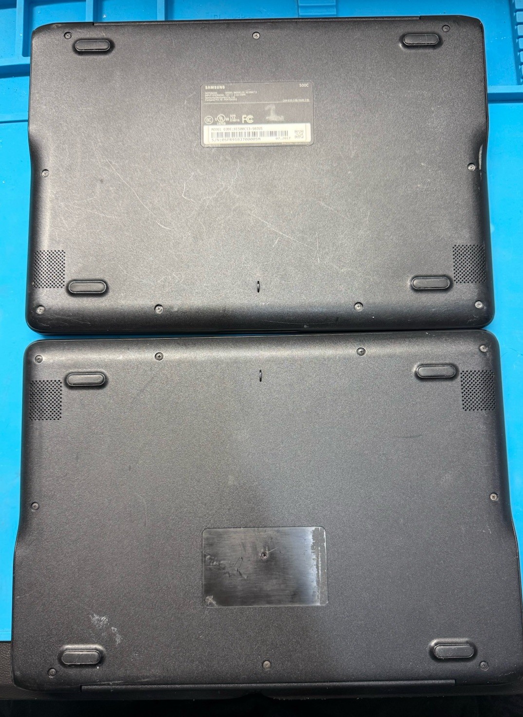 Lot of 2 Samsung Chromebook 3 XE500C13 XE501C13 11.6″/N3050 N3060/2GB/16GB eMMC