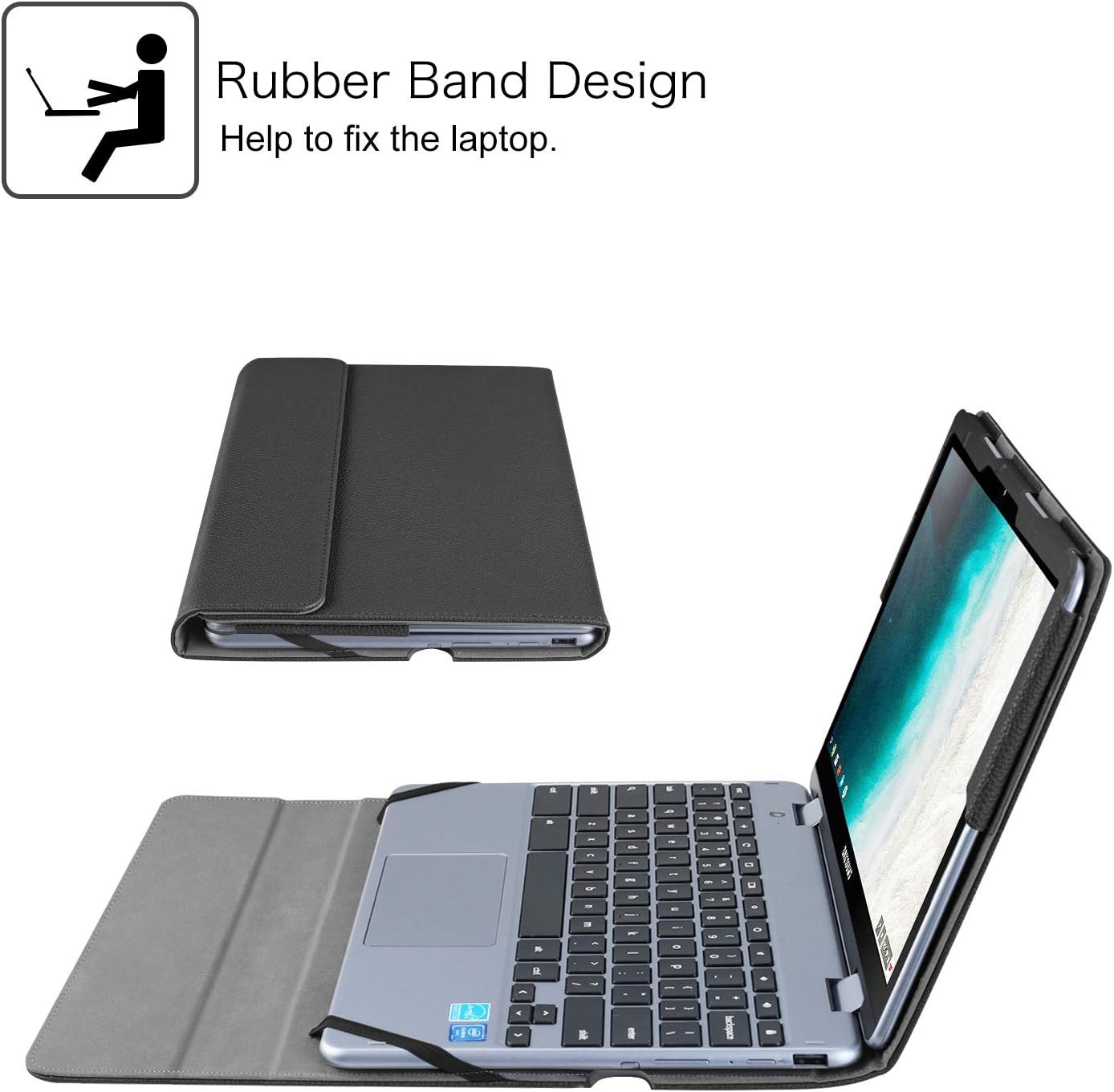 Sleeve Case for 12.4″ Samsung Galaxy Chromebook 2 360, 12.2″ Samsung Chromebook