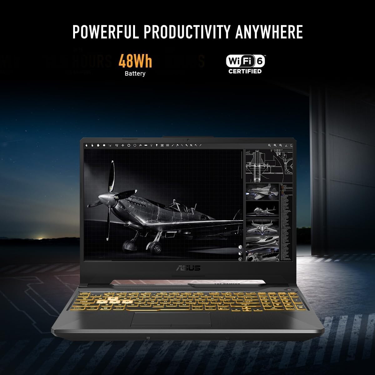 ASUS TUF Gaming A15 2024 RTX 3050 Ryzen 5 8GB 512GB FA506NC-ES51 Laptop PC NEW