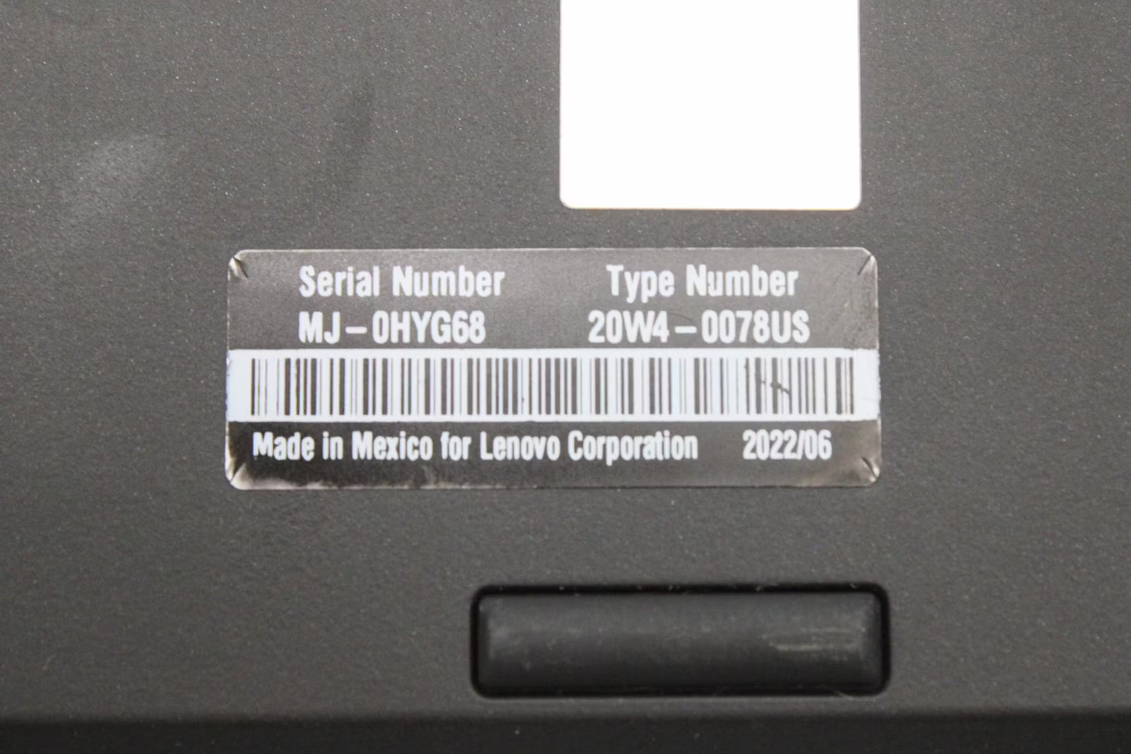Lenovo ThinkPad T15 Gen 2i Used 15.5″ i5-1135G7, 256GB NVMe, 8GB RAM