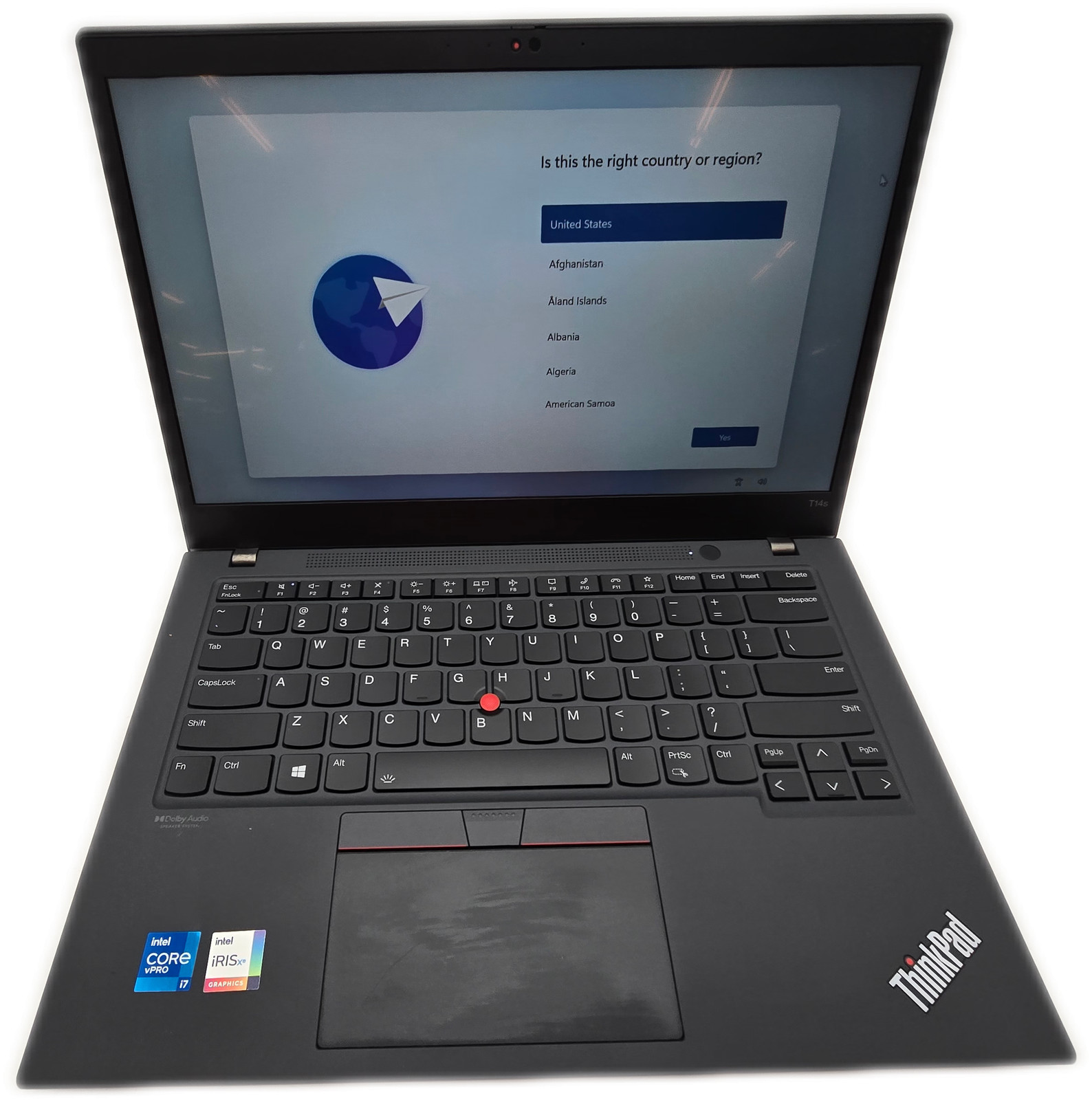 Lenovo ThinkPad T14s Gen 2i i7-11th Gen 32GB 256GB SSD Windows 11 Pro