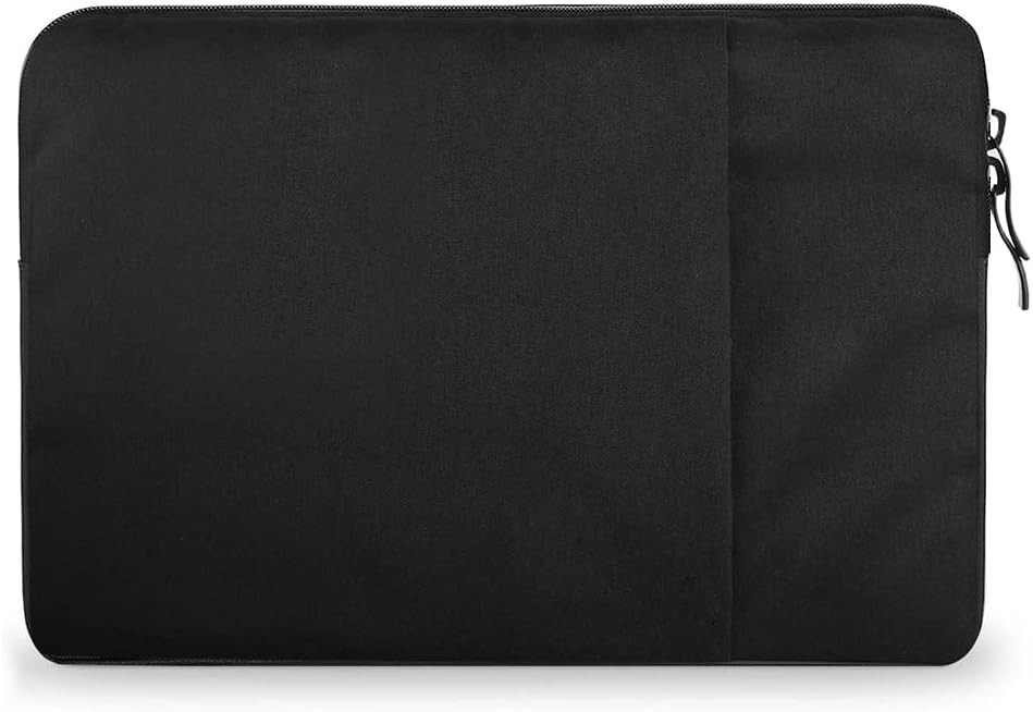 16.1-inch Polyester Laptop Sleeve Protective Case Vertical Style with Pocket Zip