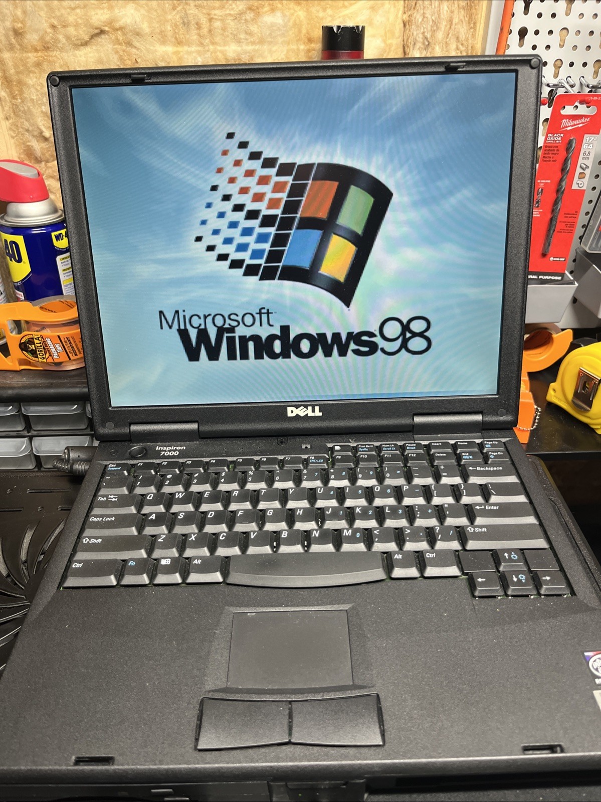 VINTAGE Dell PPI Inspiron 7000 Laptop For Parts Legacy 1644