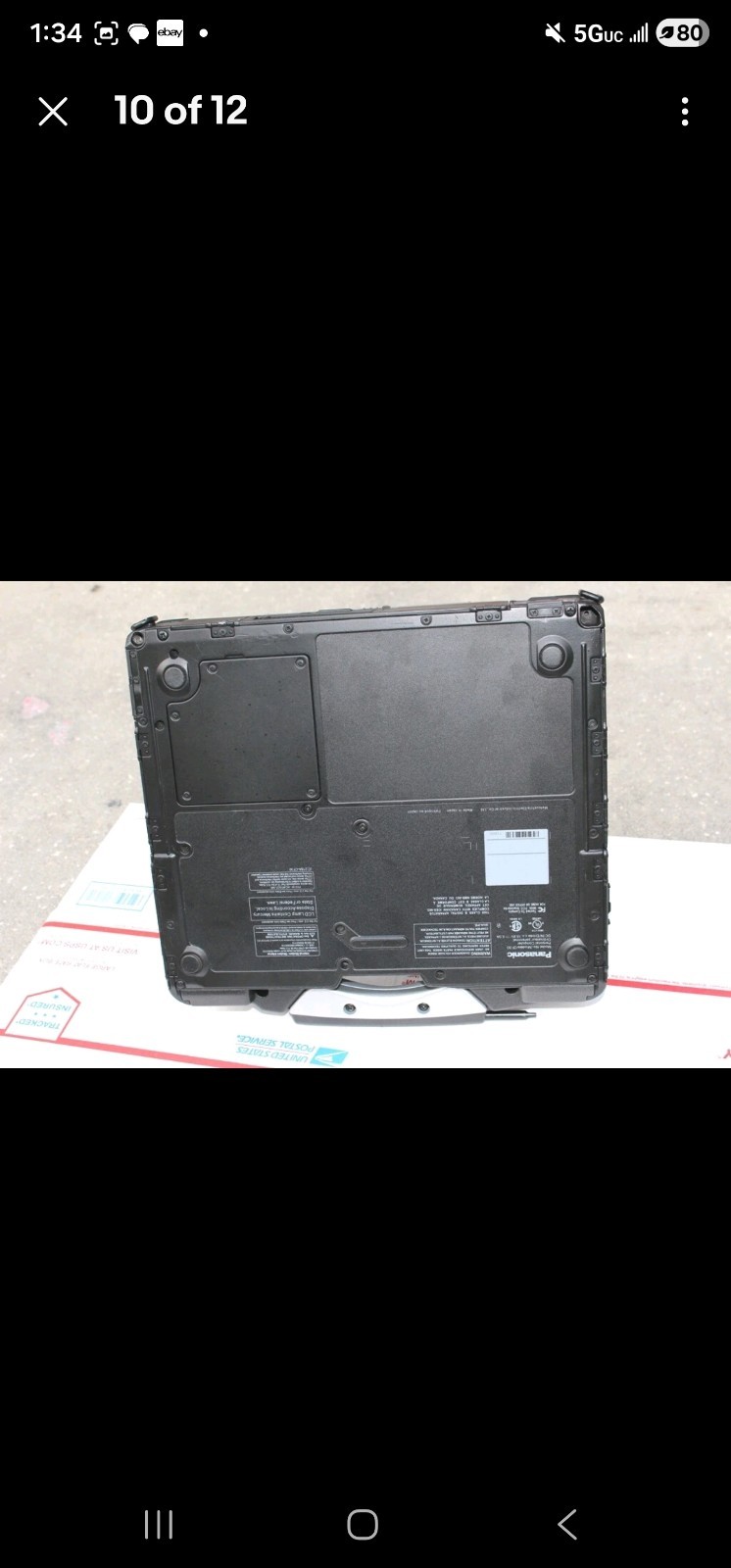 PANASONIC CF-30 L7500 2 DUO 1.6GHZ/ NON-TOUCH/ NO DVDROM/ WINXP PRO /320GB HD/