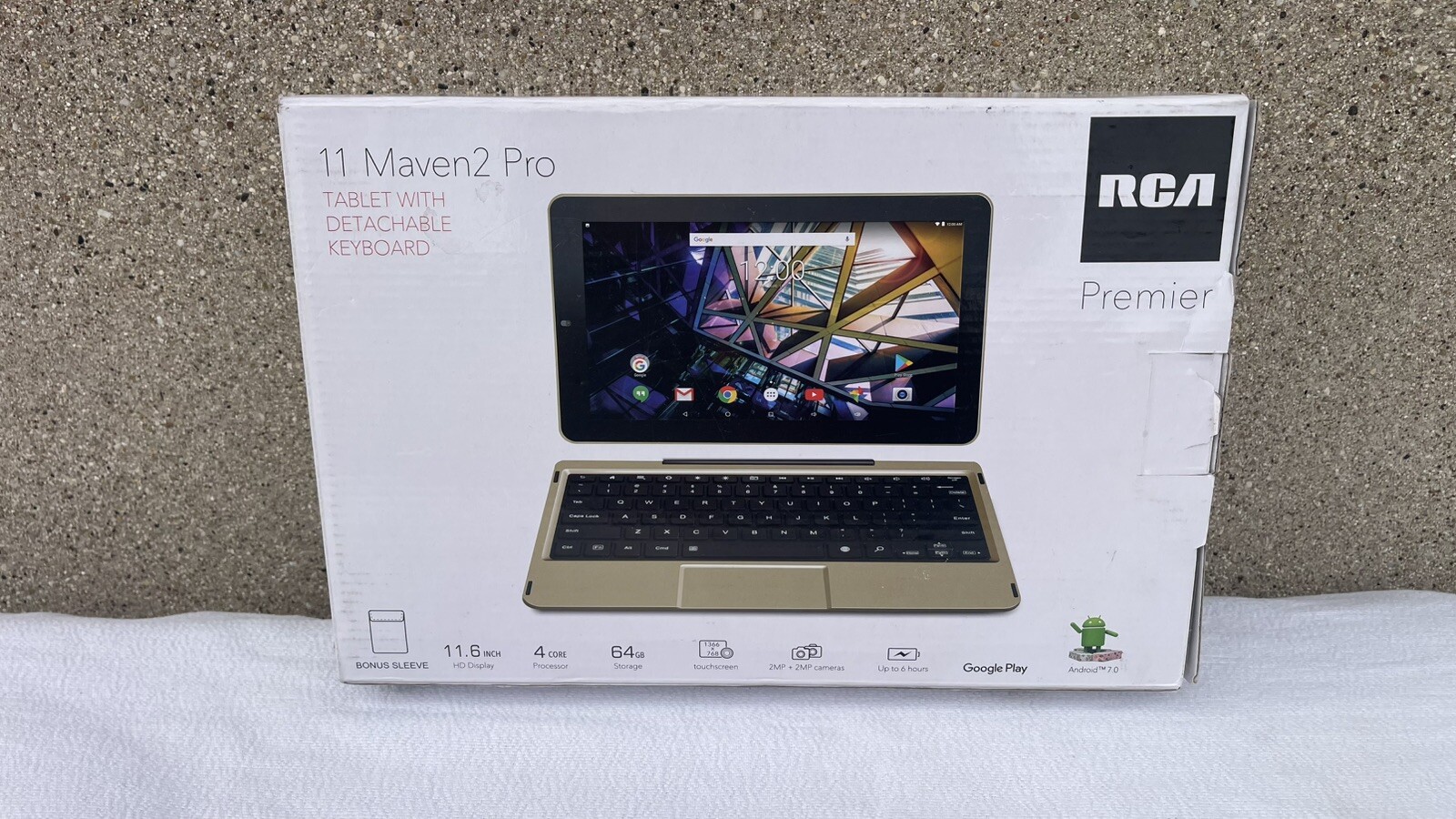 New!! RCA 11 Maven2 Pro Tablet With Detachable Key Board *Fast Shipping*