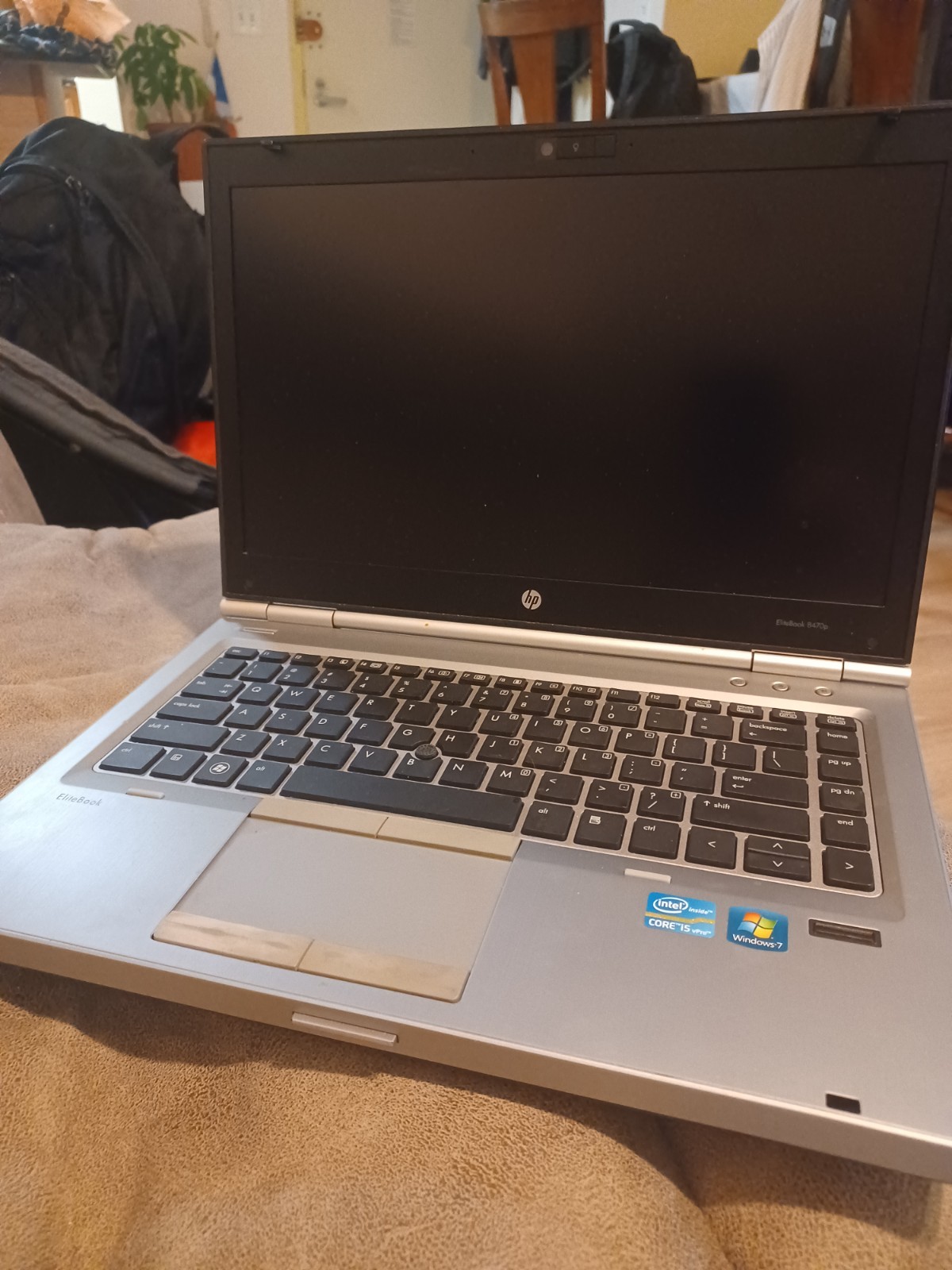 hp elitebook 8470p i5 vpro 8gb ram – No HDD