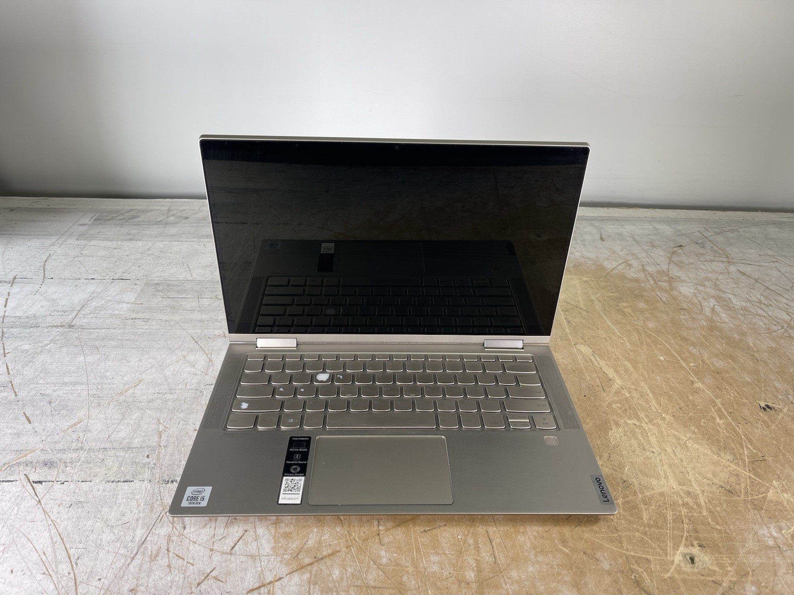 LENOVO YOGA C740-14IML i5-10210U @ 1.60GHz, 8GB RAM, NO HDD/OS – (FOR PARTS)