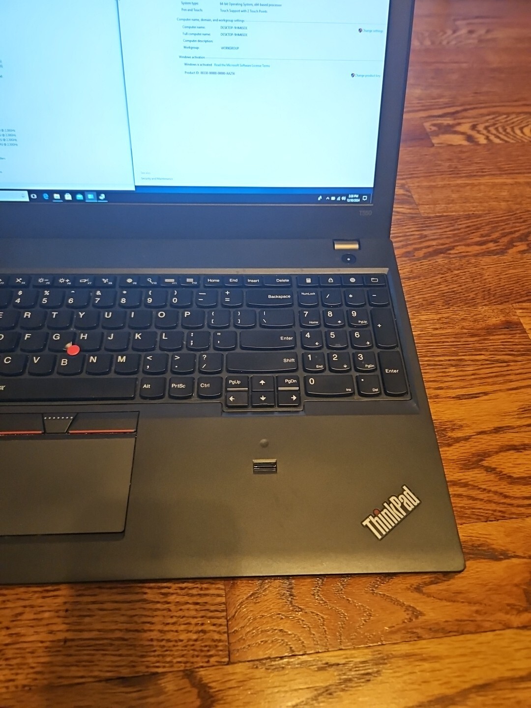 Lenovo Thinkpad T550 Laptop i5/16 GB/500GB SSD/1080P/Win 10 Pro. Ready to Use