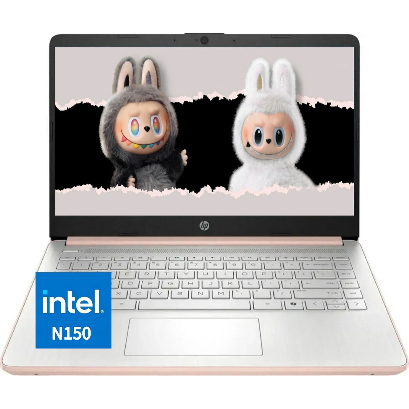 HP 14″ Laptop , Intel Processor N150, 4GB RAM 128GB UFS Storage,Windows 11 GOLD