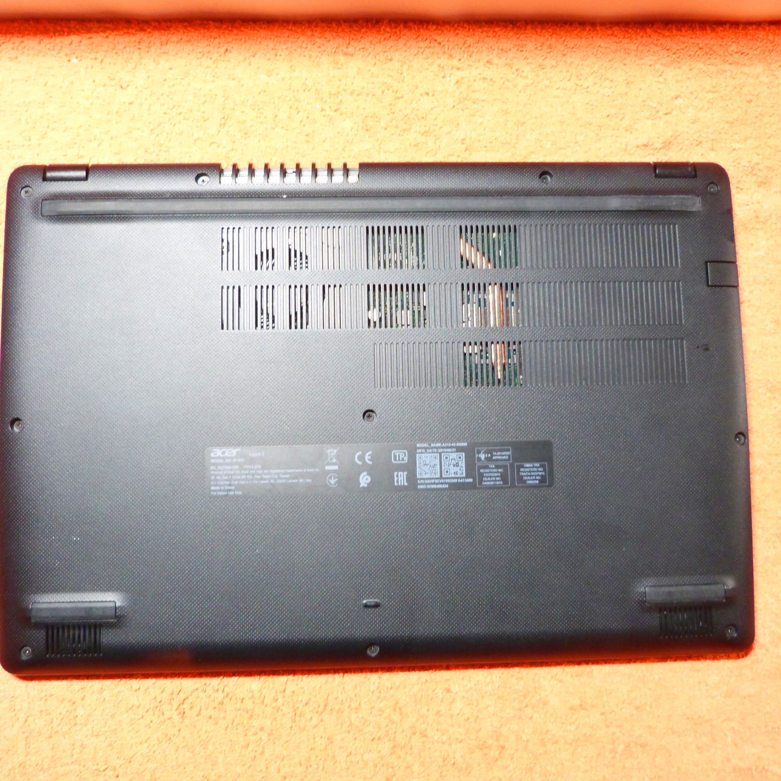 Acer A315 15″ FULLHD Ultrabook l SSD Windows 11 Pro 64l Ryzen 5 AMD I HDMI