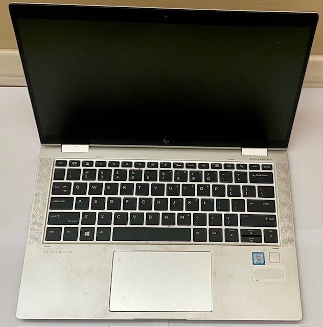 HP EliteBook x360 1030 G4 Intel Core i7-8665U CPU @1.90 GHZ, 16GB RAM NO OS