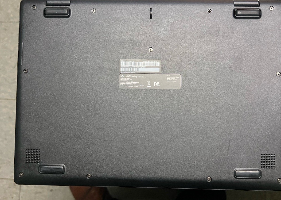 Gateway Chromebook CBO314-1H-C476 14″ Laptop Intel N4500 4GB RAM 64GB SSD