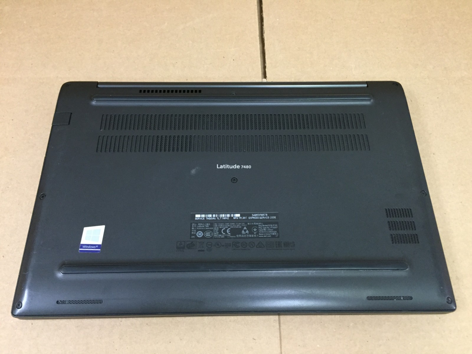Dell Latitude 7480 14″ FHD Laptop i7-7600U 2.8GHz 8GB RAM 256GB SSD w/AC