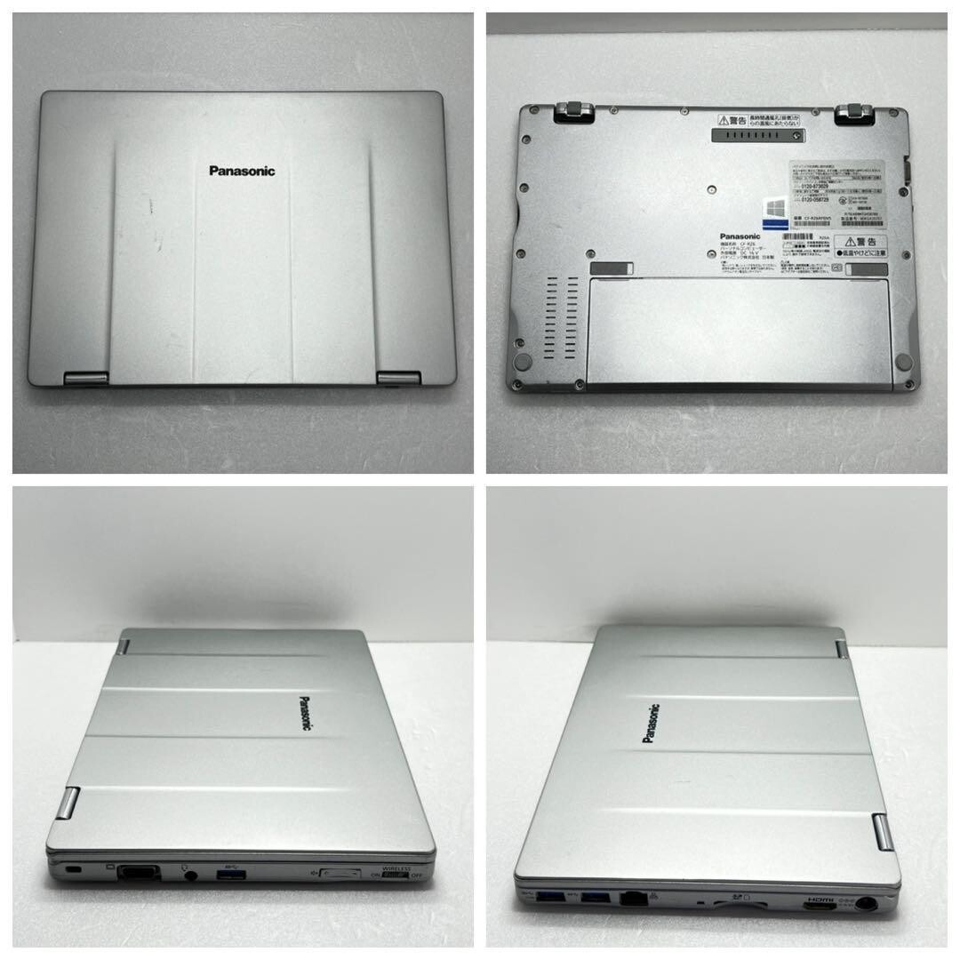 Panasonic CF-RZ6RFDVS TOUGHBOOK LET’S NOTE i5-7Y57 SSD256GB 4GB 2in1yoga with AC