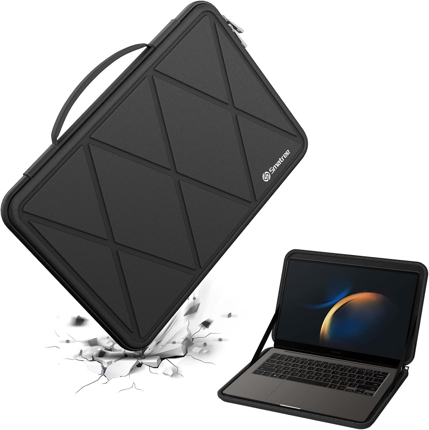 Hard EVA Protective Sleeve Case for 16 inch Samsung Galaxy Book5/4/3 Pro 360