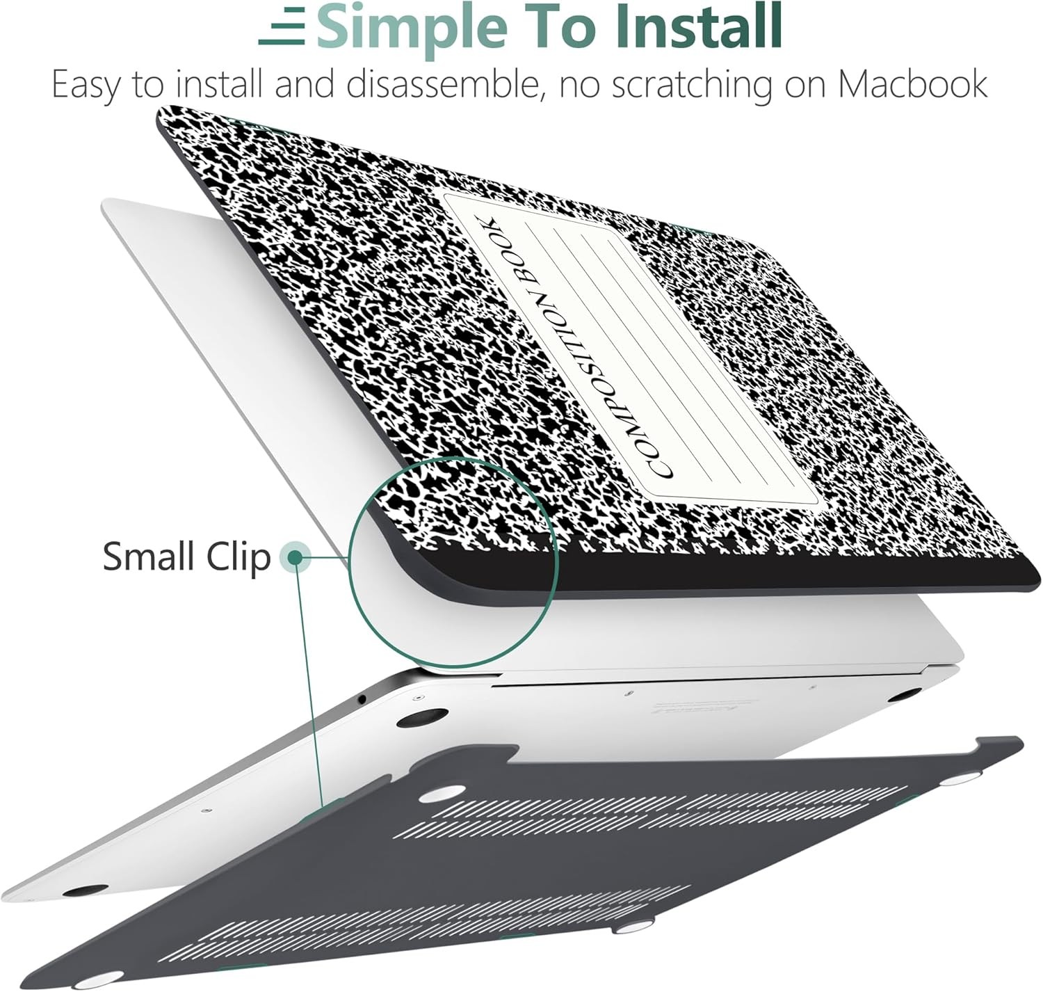 MacBook Air 13 inch Case 2021 2020 2019 2018 Release A2337 M1 A2179 A1932