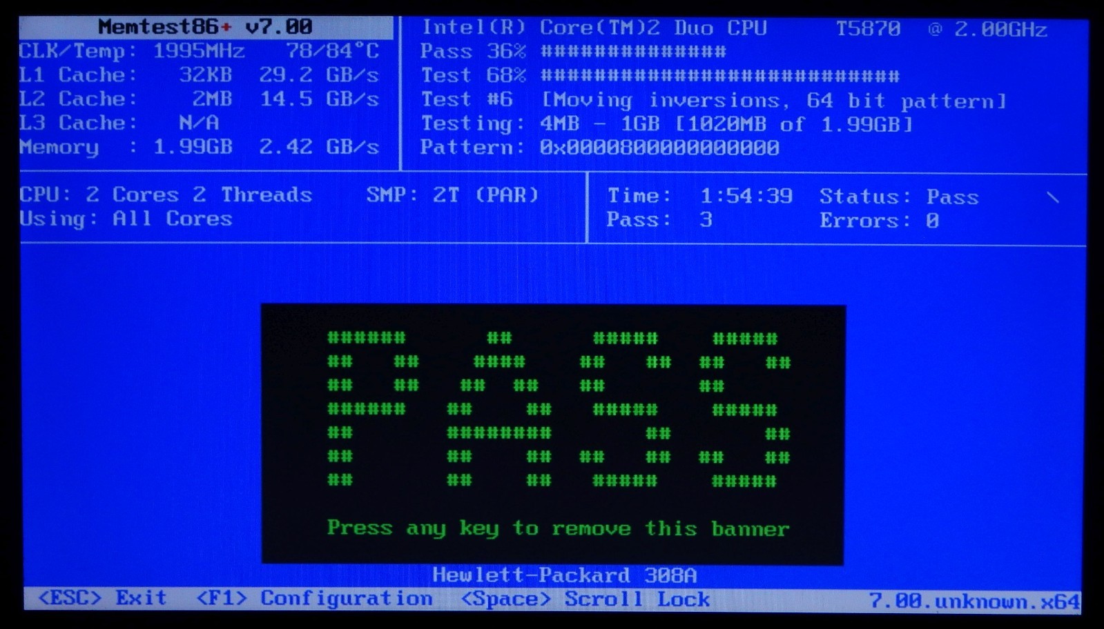❌ FAULTY/DAMAGE ❌ Notebook Laptop Compaq 610 T5870 2x 2Ghz Battery Faulty No HDD